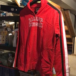 Harley Davidson zip up sweatshirt